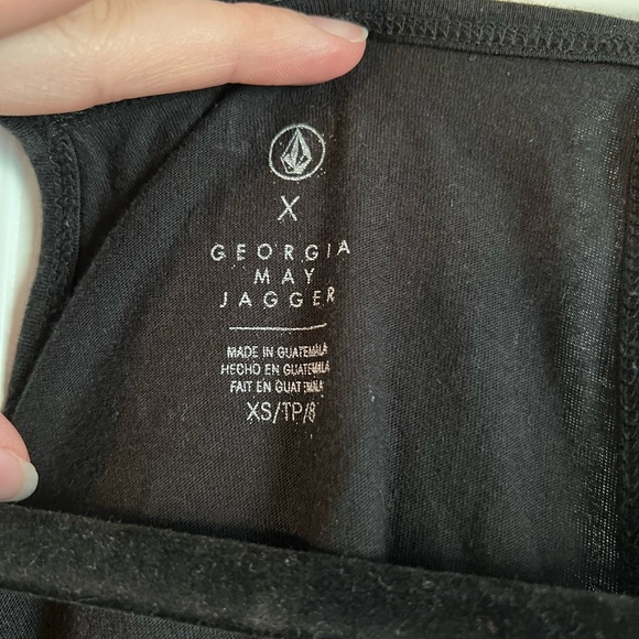 Volcom black tank top - Picture 2 of 4